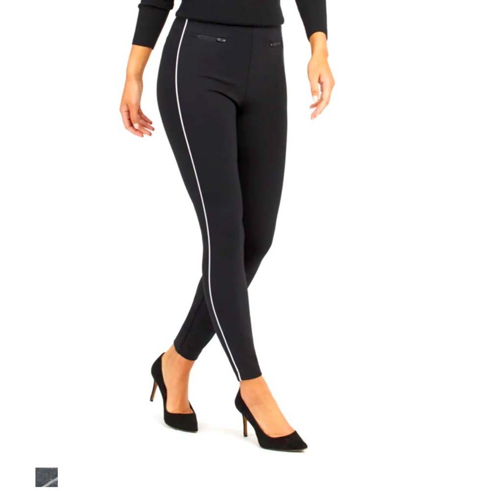 Spanks, Size S, leggings, zipper leggings, black leggings